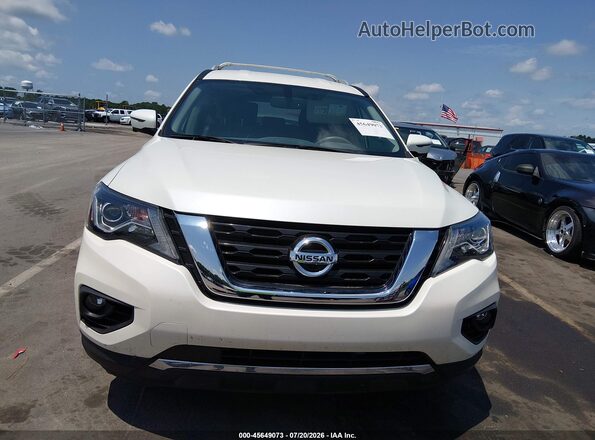 5N1DR2CN3LC620320 2020 NISSAN PATHFINDER White Widok zestawu wskaźników