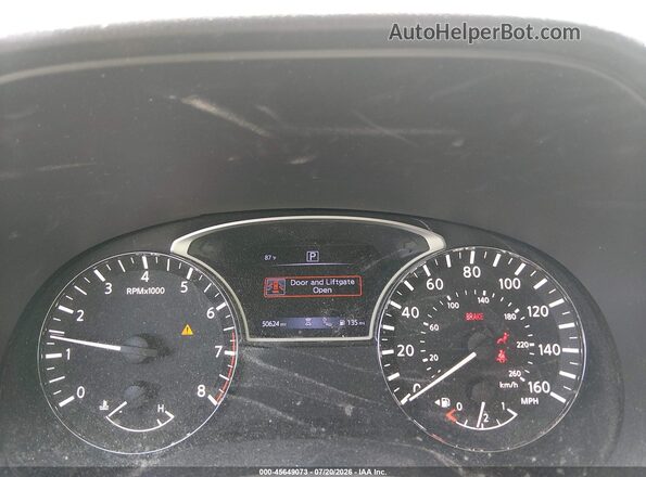 5N1DR2CN3LC620320 2020 NISSAN PATHFINDER White Widok tylnych siedzeń