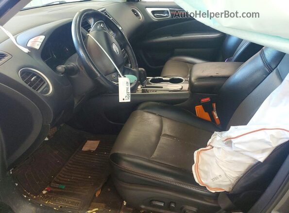 5N1DR2CN5LC578233 2020 NISSAN PATHFINDER Gray Widok wnętrza z przodu