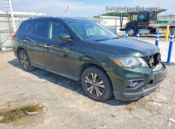 5N1DR2CN8LC583703 2020 NISSAN PATHFINDER Зеленый Передняя правая четверть