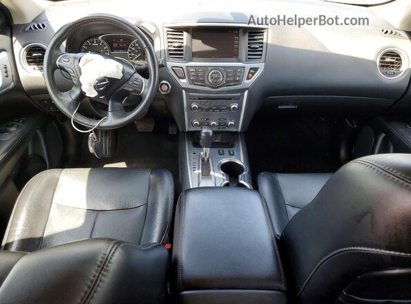 5N1DR2CN8LC589985 2020 NISSAN PATHFINDER Black წინა პანელის ხედი
