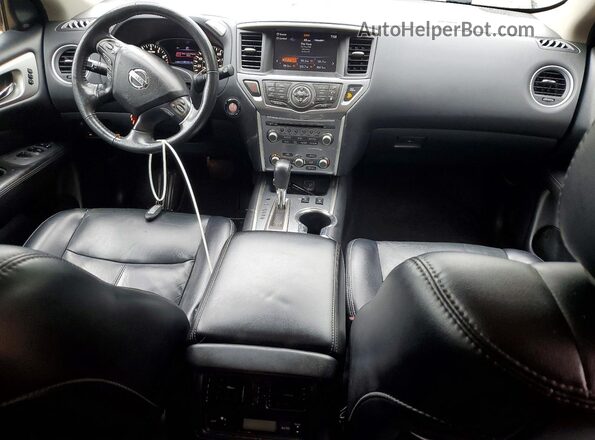 5N1DR2CNXLC602624 2020 NISSAN PATHFINDER Gray Вид панелі приладів
