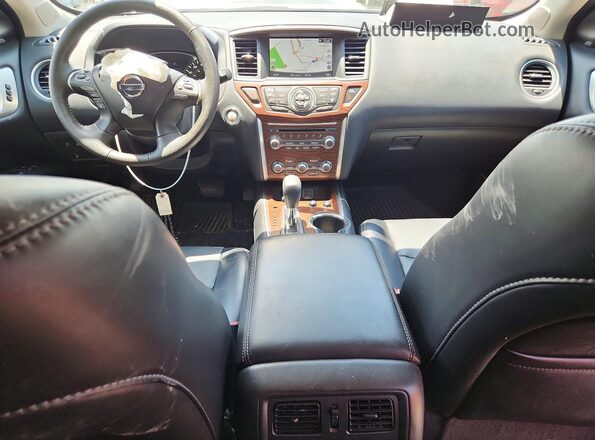 5N1DR2DM5LC640848 2020 NISSAN PATHFINDER Gray Dashboard view
