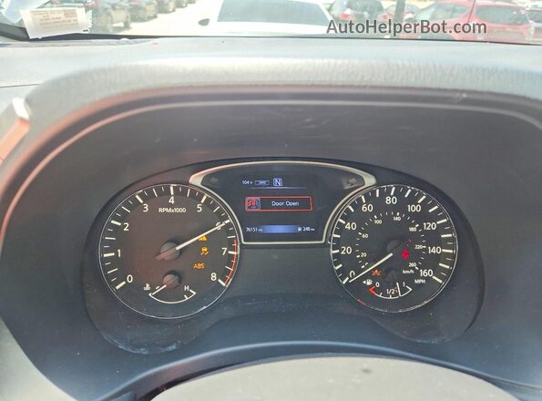 5N1DR2DM5LC640848 2020 NISSAN PATHFINDER Gray Instrument cluster view