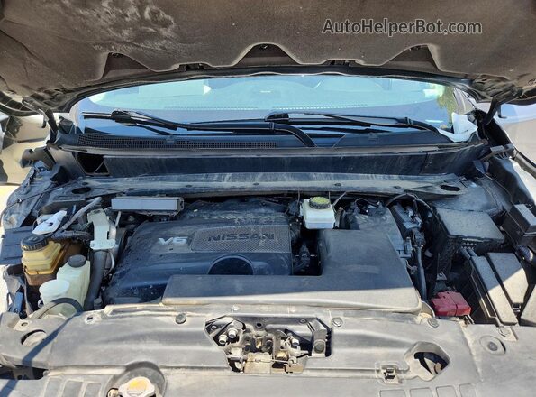 5N1DR2DM5LC640848 2020 NISSAN PATHFINDER Gray Engine compartment view