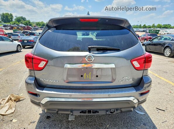 5N1DR2DM5LC640848 2020 NISSAN PATHFINDER Gray Rear view