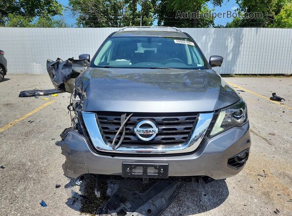5N1DR2DM5LC640848 2020 NISSAN PATHFINDER Gray Front view