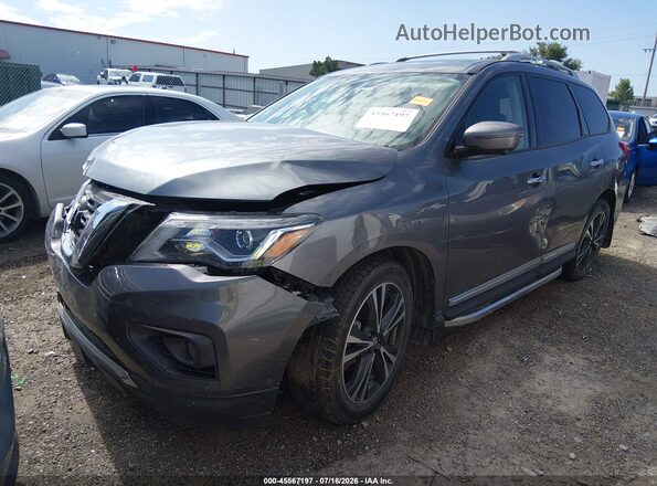 5N1DR2DM6LC587139 2020 NISSAN PATHFINDER Gray Przód lewy