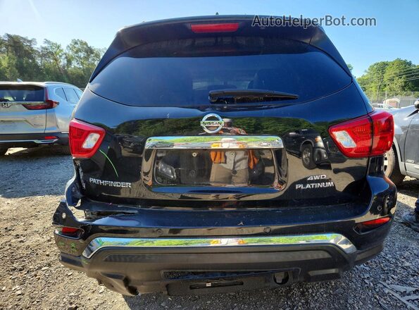 5N1DR2DMXLC588312 2020 NISSAN PATHFINDER Black უკანა ხედი