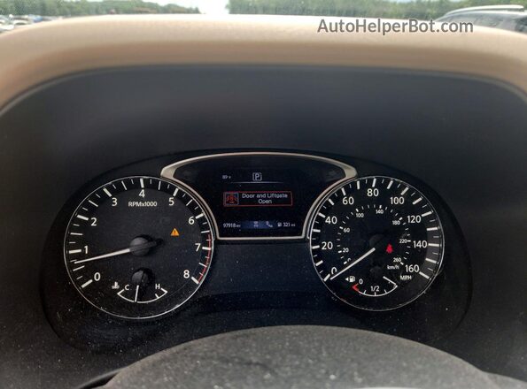 5N1DR2DN3LC623233 2020 NISSAN PATHFINDER White Widok zestawu wskaźników