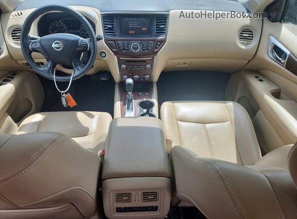 5N1DR2DN3LC623233 2020 NISSAN PATHFINDER White Widok deski rozdzielczej
