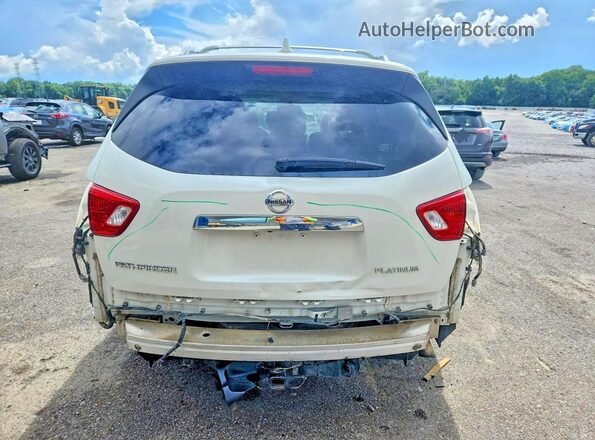 5N1DR2DN3LC623233 2020 NISSAN PATHFINDER White Widok z tyłu