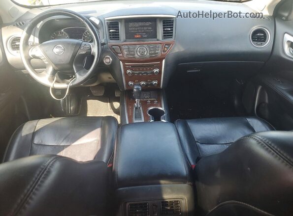 5N1DR2DN4LC589237 2020 NISSAN PATHFINDER Black Vista del salpicadero
