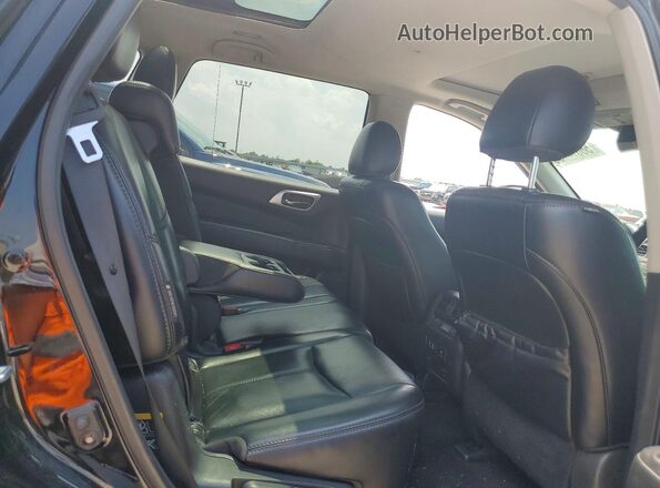 5N1DR2DN4LC589237 2020 NISSAN PATHFINDER Black Vista de los asientos traseros