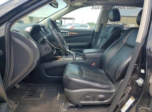 5N1DR2DN4LC589237 2020 NISSAN PATHFINDER Black Vista interior delantera