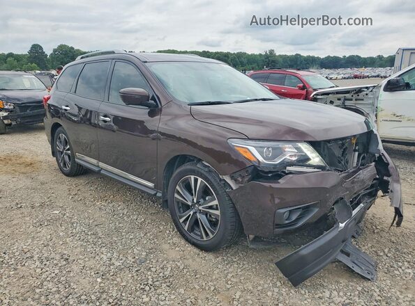 5N1DR2DN9LC609790 2020 NISSAN PATHFINDER Brown Передня права чверть
