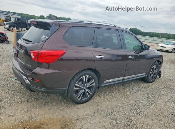 5N1DR2DN9LC609790 2020 NISSAN PATHFINDER Brown Задня права чверть