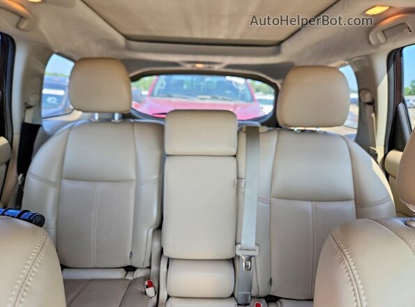 5N1DR2DN9LC609790 2020 NISSAN PATHFINDER Brown Вид задніх сидінь