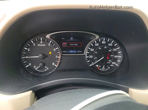 5N1DR2DN9LC609790 2020 NISSAN PATHFINDER Brown Вид щитка приладів