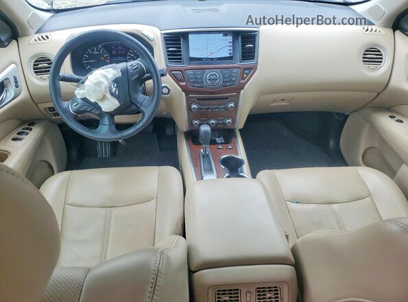 5N1DR2DN9LC609790 2020 NISSAN PATHFINDER Brown Вид панелі приладів