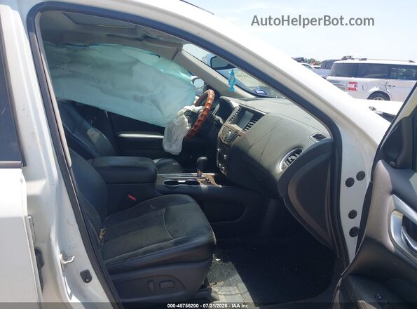 5N1DR2DN9LC647133 2020 NISSAN PATHFINDER White Вид салону спереду