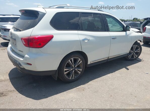 5N1DR2DN9LC647133 2020 NISSAN PATHFINDER White Задня права чверть