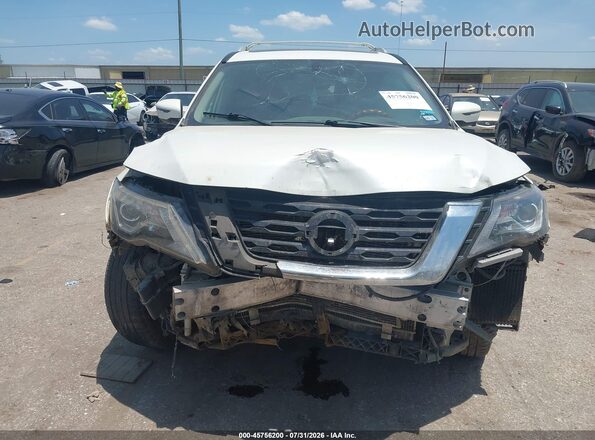5N1DR2DN9LC647133 2020 NISSAN PATHFINDER White Вид задньої частини салону