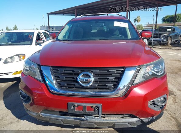 5N1DR2MM0HC648444 2017 NISSAN PATHFINDER Red Vista del cuadro de instrumentos