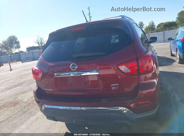 5N1DR2MM0HC648444 2017 NISSAN PATHFINDER Red 