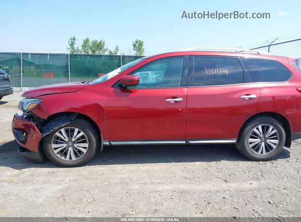5N1DR2MM0HC650534 2017 NISSAN PATHFINDER Red Панорамний вид салону 360°