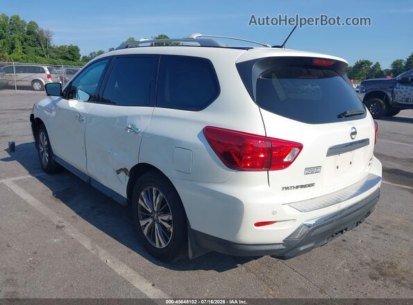 5N1DR2MM0HC651070 2017 NISSAN PATHFINDER White Tył lewy
