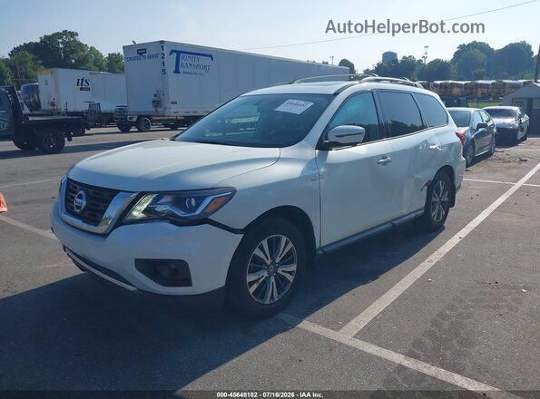 5N1DR2MM0HC651070 2017 NISSAN PATHFINDER White Przód lewy