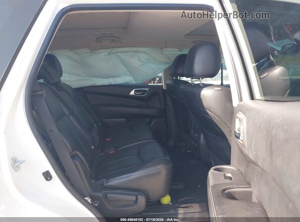 5N1DR2MM0HC651070 2017 NISSAN PATHFINDER White Widok naklejki z numerem VIN