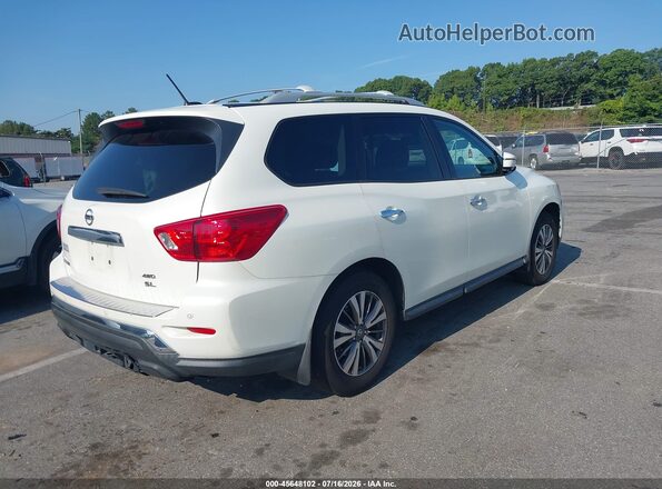 5N1DR2MM0HC651070 2017 NISSAN PATHFINDER White Tył prawy