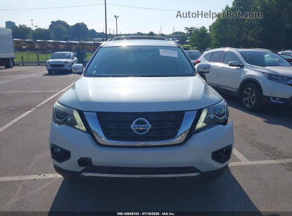 5N1DR2MM0HC651070 2017 NISSAN PATHFINDER White Widok zestawu wskaźników