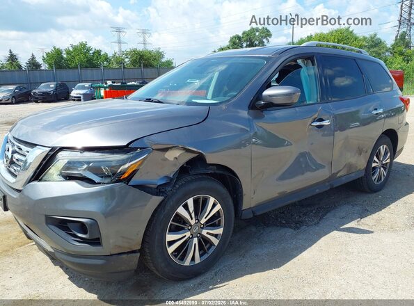5N1DR2MM0HC674803 2017 NISSAN PATHFINDER Зеленый Вид спереди