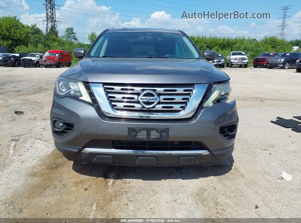 5N1DR2MM0HC674803 2017 NISSAN PATHFINDER Зеленый Вид щитка приборов