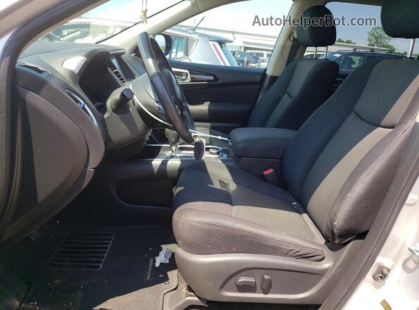 5N1DR2MM0HC693190 2017 NISSAN PATHFINDER Silver Vista interior delantera