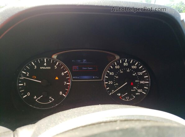 5N1DR2MM0HC693190 2017 NISSAN PATHFINDER Silver Vista del cuadro de instrumentos