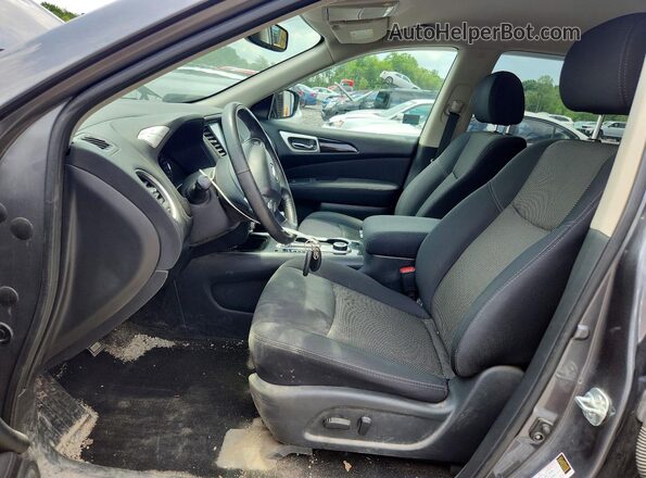 5N1DR2MM0HC905666 2017 NISSAN PATHFINDER Gray Вид салону спереду