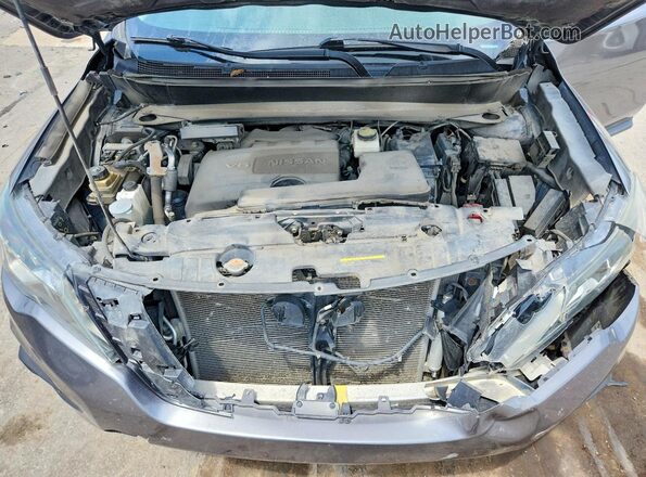 5N1DR2MM0HC905666 2017 NISSAN PATHFINDER Gray Вид підкапотного простору