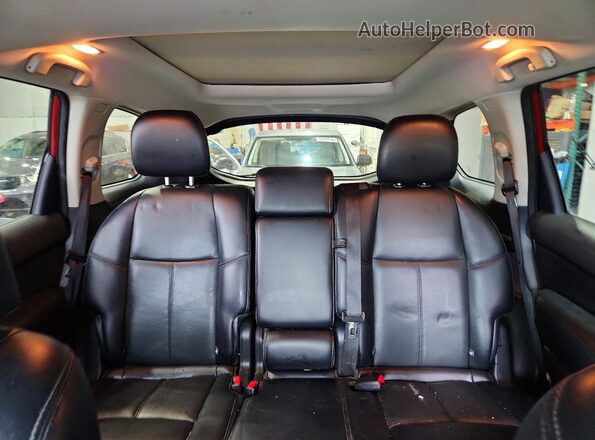 5N1DR2MM0HC912083 2017 NISSAN PATHFINDER Red Vista de los asientos traseros