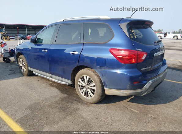5N1DR2MM0JC613490 2018 NISSAN PATHFINDER Blue Հետևի ձախ