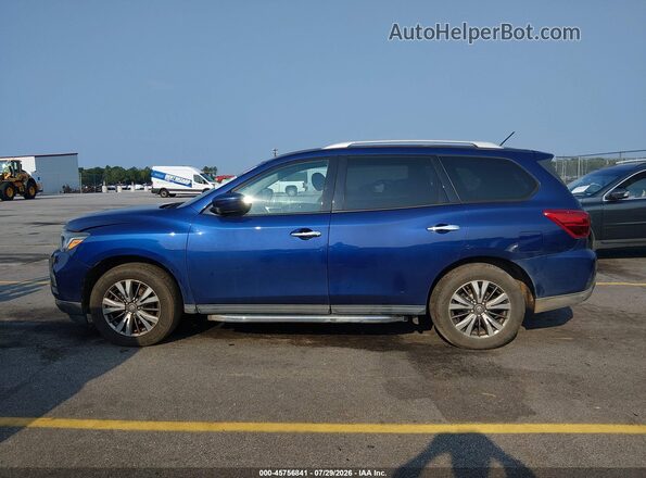 5N1DR2MM0JC613490 2018 NISSAN PATHFINDER Blue Սալոնի 360 աստիճան տեսք