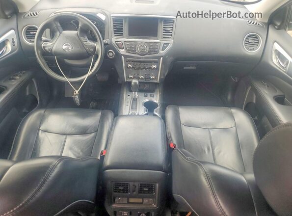 5N1DR2MM0JC614137 2018 NISSAN PATHFINDER Burgundy Vista del salpicadero
