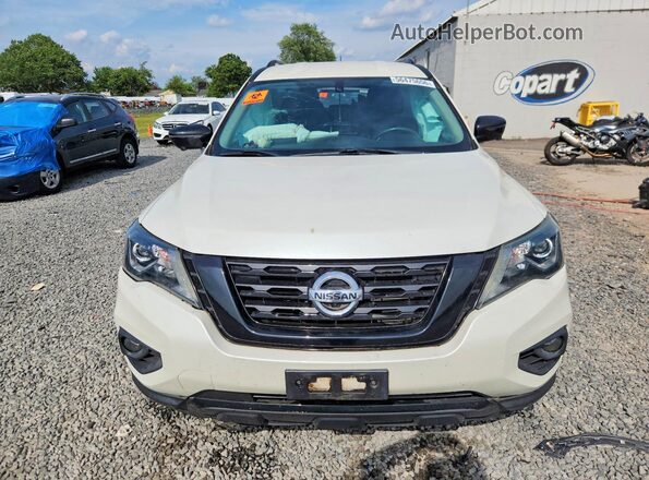 5N1DR2MM0JC628149 2018 NISSAN PATHFINDER White Вид спереду