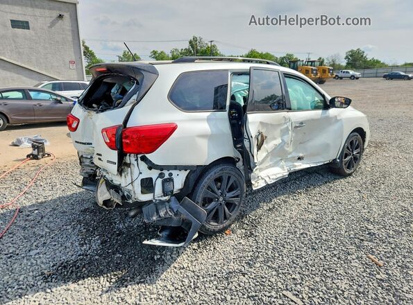 5N1DR2MM0JC628149 2018 NISSAN PATHFINDER White Задня права чверть