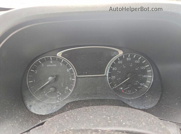 5N1DR2MM0JC628149 2018 NISSAN PATHFINDER White Вид щитка приладів