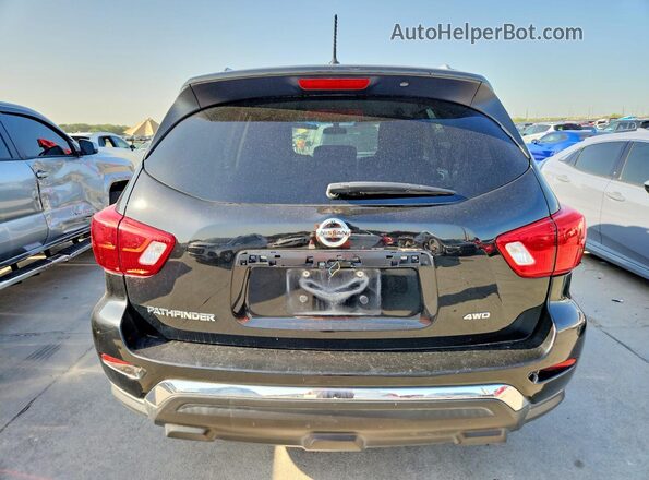 5N1DR2MM0JC656517 2018 NISSAN PATHFINDER Black Widok z tyłu