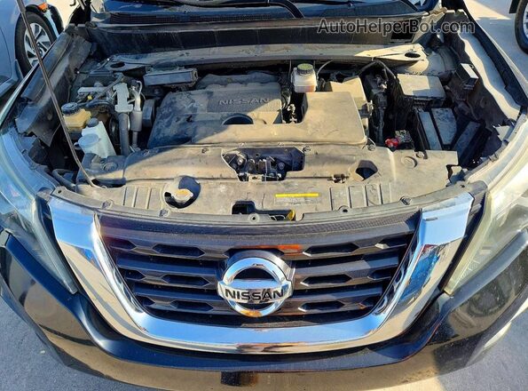 5N1DR2MM0JC656517 2018 NISSAN PATHFINDER Black Widok komory silnika